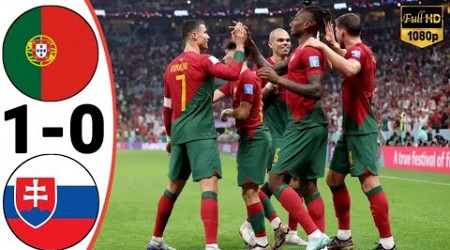 Portugal vs Slovakia 4-0 | Ronaldo Hatttick Highlights &amp; All Goals 2023 | Kualifikasi EURO 2024