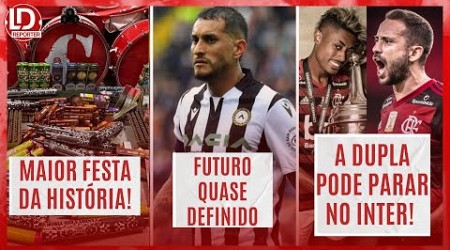 INTER QUER EVERTON RIBEIRO! BRUNO HENRIQUE TAMBÉM PODE VIR? | PEREYRA | MAIOR RUAS DE FOGO | TREINO