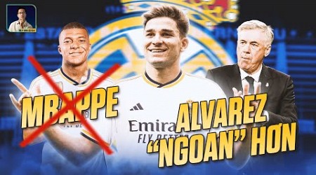 REAL MADRID VẪN SẼ HẠNH PHÚC NẾU CÓ JULIAN ALVAREZ MÀ KHÔNG CẦN MBAPPE