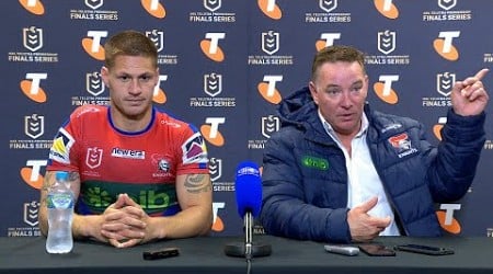 &#39;There&#39;s character in that win&#39; | Newcastle Knights Press Conference | EF2 10/09/23 | Fox League