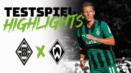 Testspiel-Highlights: Borussia - SV Werder Bremen