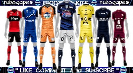 New Kits! All Ligue 2 Bkt Jerseys eFootball 2024