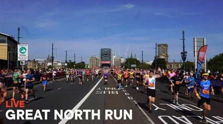 Great North Run 2023 Live - Tyne Bridge