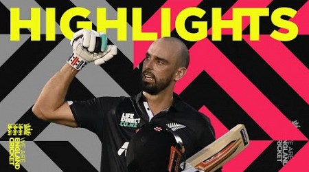 Mitchell &amp; Conway Hit Hundreds | Highlights - England v New Zealand | 1st Men&#39;s Metro Bank ODI 2023