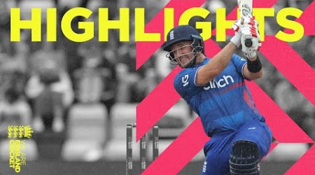 Livingstone Smashes 95 Off 78 | Highlights - England v New Zealand | 2nd Men&#39;s Metro Bank ODI 2023