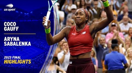 Coco Gauff vs. Aryna Sabalenka Highlights | 2023 US Open Final