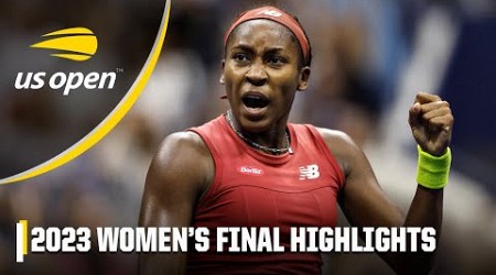 Coco Gauff vs. Aryna Sabalenka Full Match Highlights | 2023 US Open Final