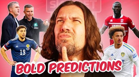 Championship Round 6 - BOLD PREDICTIONS