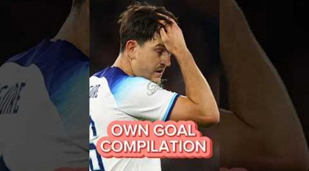 Harry Maguire - ALL OWN GOALS #harrymaguire #owngoals #manutd #threelions #goat #maguire #hullcity