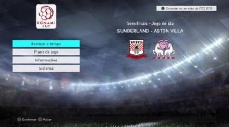 PES 2018 : Mini copa coruja HULL CITY x SUNDERLAND segundo jogo das quartas de final