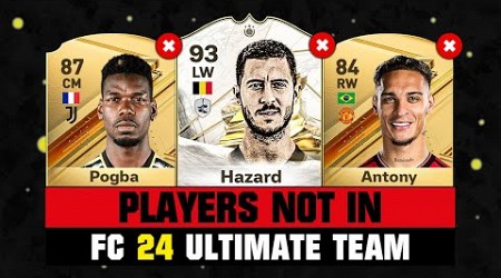 FIFA 24 | PLAYERS NOT IN EA FC 24! 