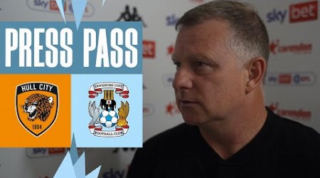 Mark Robins reflects on Coventry City&#39;s 1-1 draw away at Hull 