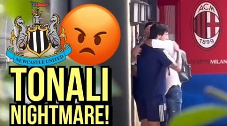 SANDRO TONALI TO MISS CHAMPIONS LEAGUE RETURN VS AC MILAN!