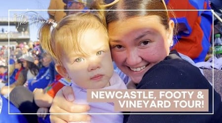 Newcastle, Footy &amp; Vineyard Tour | Episode 56