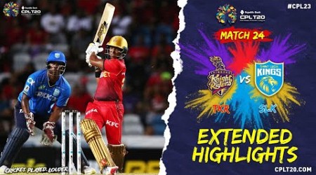 Extended Highlights | Trinbago Knight Riders vs Saint Lucia Kings | CPL 2023