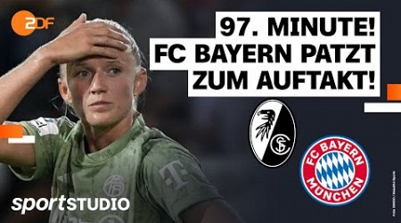 SC Freiburg – FC Bayern München | Frauen-Bundesliga, 1. Spieltag Saison 2023/24 | sportstudio