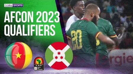 Cameroon vs Burundi | AFCON 2023 QUALIFIERS HIGHLIGHTS | 09/12/2023 | beIN SPORTS USA