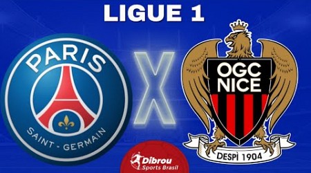 PSG X NICE AO VIVO | LIGUE 1 - RODADA 5 | NARRAÇÃO