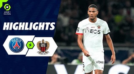 PSG vs Nice 2-3 Résumé et Buts | Ligue 1 2023-2024