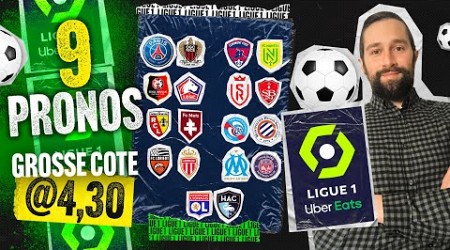 Pronostic foot Ligue 1 : Nos 9 pronos du week-end - J5 - (PSG Nice, Rennes Lille, OM, OL, Lens...)