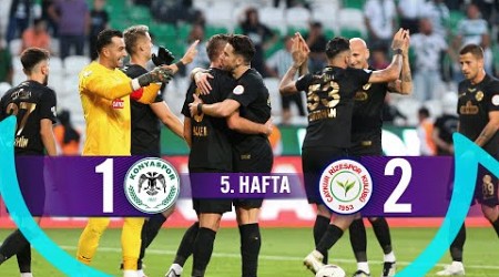 Tümosan Konyaspor (1-2) Çaykur Rizespor - Highlights/Özet | Trendyol Süper Lig - 2023/24