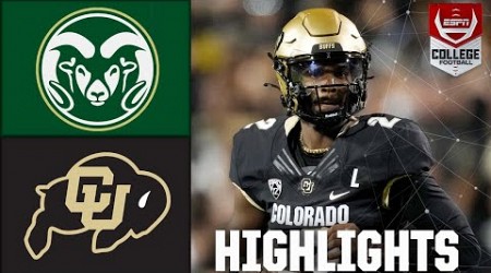 Colorado State Rams vs. Colorado Buffaloes | Full Game Highlights