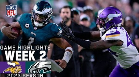 Minnesota Vikings vs. Philadelphia Eagles | 2023 Week 2 Game Highlights