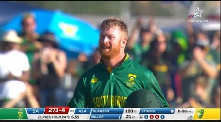 SA v AUS 4th ODI | Klassy Klaasen&#39;s Incredible 174 off 83 | Highlights