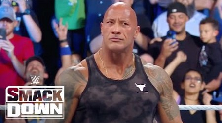 THE ROCK RETURNS TO SMACKDOWN! | WWE SmackDown Highlights 9/15/23 | WWE on USA