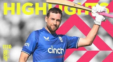 Dawid Malan Stars with 127 | Highlights - England v New Zealand | 4th Men&#39;s Metro Bank ODI 2023