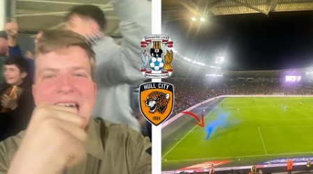 Away End LIMBS As Sky Blues Suffer ANOTHER Draw! | Hull City 1-1 Coventry City Matchday Vlog