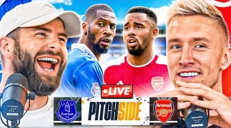 EVERTON 0-1 ARSENAL! | Pitch Side LIVE!