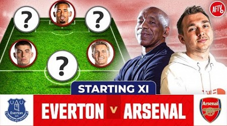 Everton vs Arsenal | Starting XI Live