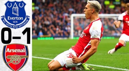 Everton vs Arsenal 0-1 - All Goals and Highlights - 2023 