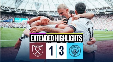 EXTENDED HIGHLIGHTS | West Ham 1-3 Man City | Doku hits the griddy!