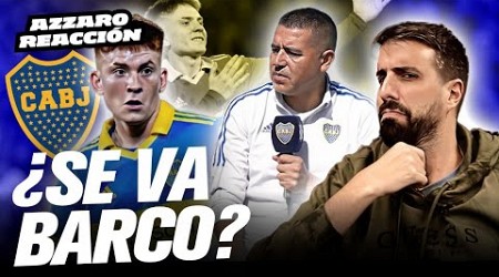 AZZARO REACCIÓN: ¿BARCO DEJA BOCA? La VERDAD sobre su posible SALIDA al MANCHESTER CITY