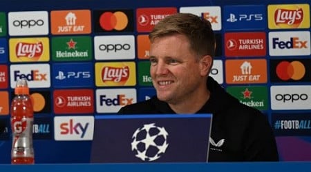 PRESS CONFERENCE | Eddie Howe Previews Champions League Clash Against AC Milan