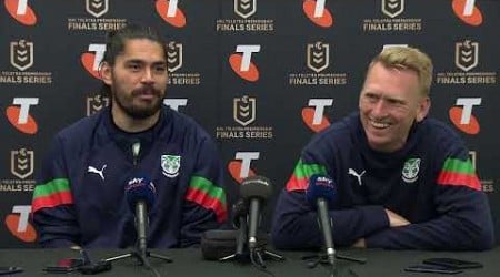 &quot;He came super close to not playing&quot; | New Zealand Warriors Press Conference | SF2 | Fox League