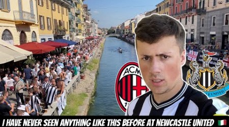 Newcastle United fan ATTACKED LAST NIGHT in Milan as ITALY INVASION BEGINS…