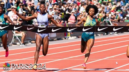 Shericka vs. Sha&#39;Carri CHAMPIONSHIP REMATCH caps 100m season at Prefontaine | NBC Sports