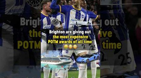 Brighton give Mitoma the MOST EXPENSIVE POTM award ever 