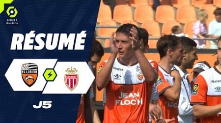 FC LORIENT - AS MONACO (2 - 2) - Résumé - (FCL - ASM) / 2023-2024