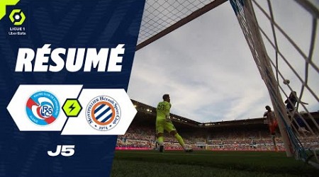 RC STRASBOURG ALSACE - MONTPELLIER HÉRAULT SC (2 - 2) - Résumé - (RCSA - MHSC) / 2023-2024