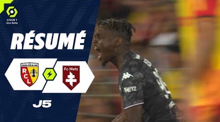 RC LENS - FC METZ (0 - 1) - Résumé - (RCL - FCM) / 2023-2024