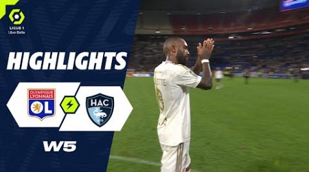 OLYMPIQUE LYONNAIS - HAVRE AC (0 - 0) - Highlights - (OL - HAC) / 2023/2024