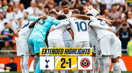 TOTTENHAM HOTSPUR 2-1 SHEFFIELD UNITED // EXTENDED HIGHLIGHTS // LATEST PL COMEBACK OF ALL TIME