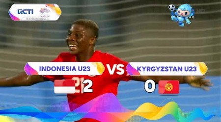 INDONESIA 2 VS 0 KYRGYZSTAN | THE 19th ASIAN GAMES HANGZHOU FOOTBALL HIGHLIGHT