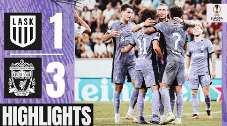 HIGHLIGHTS: LASK 1-3 Liverpool | Nunez, Diaz &amp; Salah start Europa League with a win!