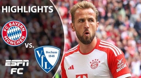 ⚽ HARRY KANE&#39;S 1ST BAYERN HAT TRICK ⚽ Bayern Munich vs. VfL Bochum | Bundesliga Highlights | ESPN FC