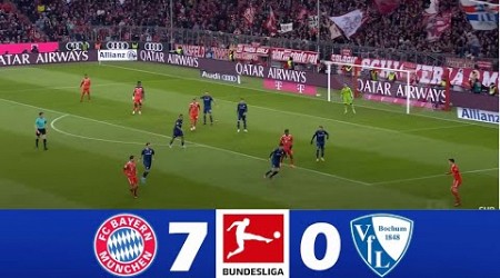 Bayern Munich vs Bochum 7-0 | 2023 Bundesliga | Match Highlights